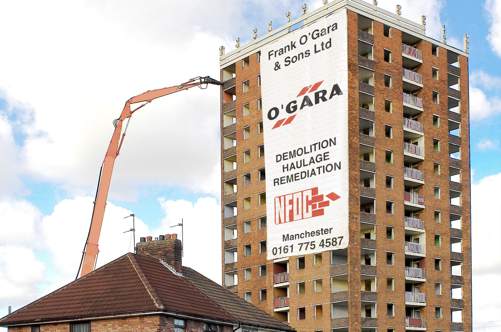 Manchester City Centre Demolition