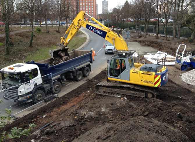 Excavation Work by O'Gara